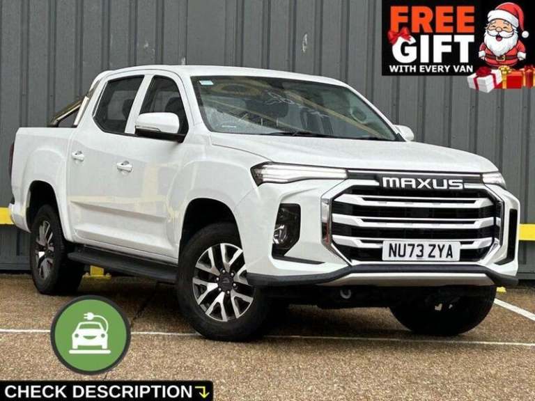 2023 Maxus T90EV 88.5kWh Elite Pickup Double Cab 4dr Electric Auto RWD (177 ps) Pickup Electric A...