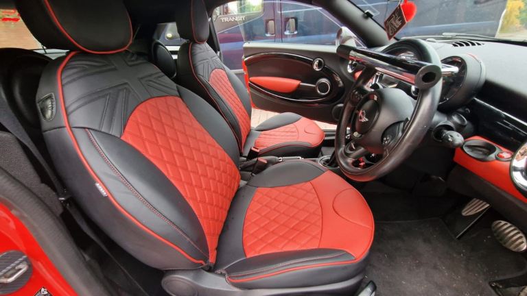 Mini Cooper Coupe/Roadster R58/59 seat covers faux leather