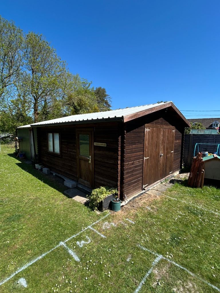 Log cabin - approx 5.6m x 5.4m For Sale 