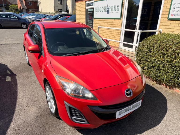 2011 Mazda 3 2.0 Sport Red 5 Door Satellite Navigation Cruise Control Isofix