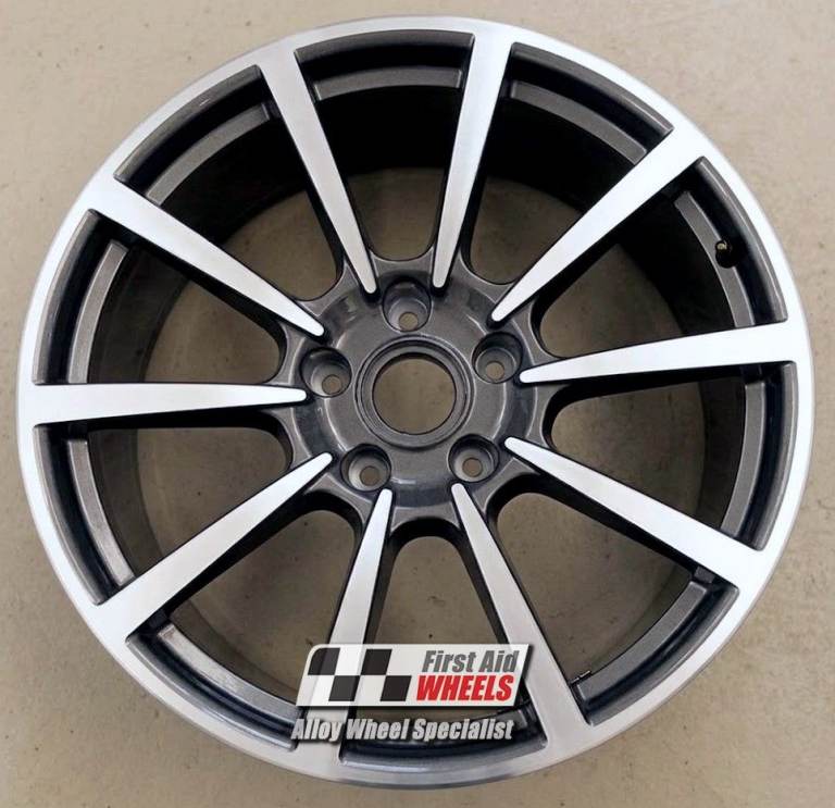 PORSCHE BOXSTER CAYMAN 981 20" GENUINE CARRERA CLASSIC 2 FRONT REFURBISHED ALLOY WHEEL T216