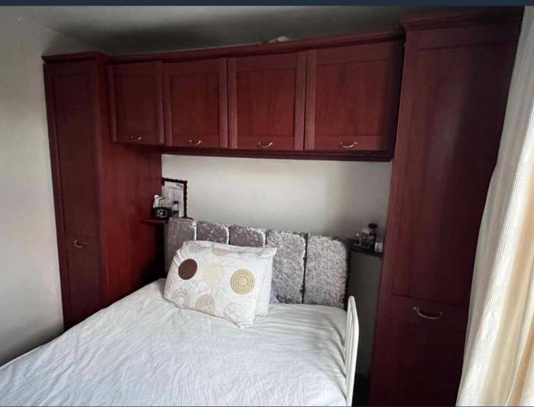 Wooden Wardrobe and 2 double cupboards – Good Condition