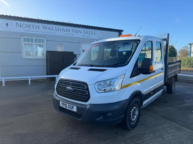 image for 2016 Ford Transit 2.2 TDCi 125ps Double Cab Chassis CHASSIS CAB Diesel Manual