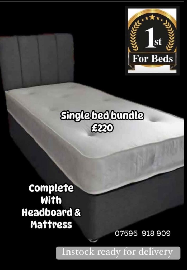 New mattress ? or new bed ?  single double superking sale 
