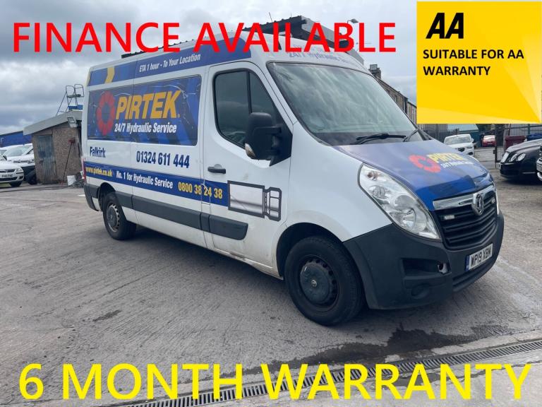 2019 Vauxhall Movano 2.3 CDTI H2 Van 130ps PANEL VAN Diesel Manual