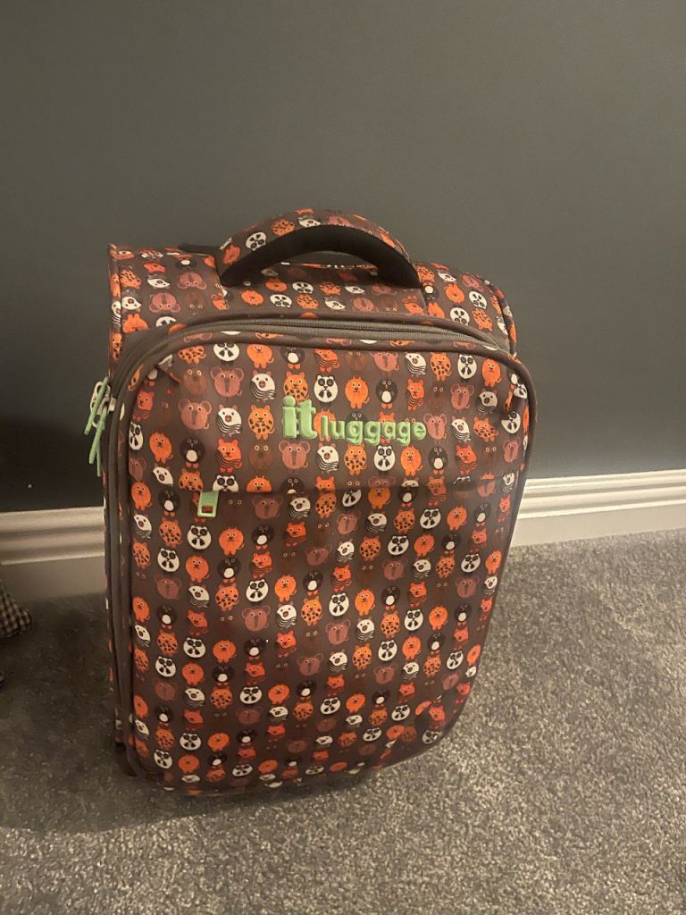 it luggage case wheeled small suitcase bag