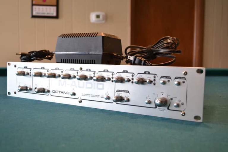 M Audio Octane Preamp (Rare) 8 Channels, ADAT outs