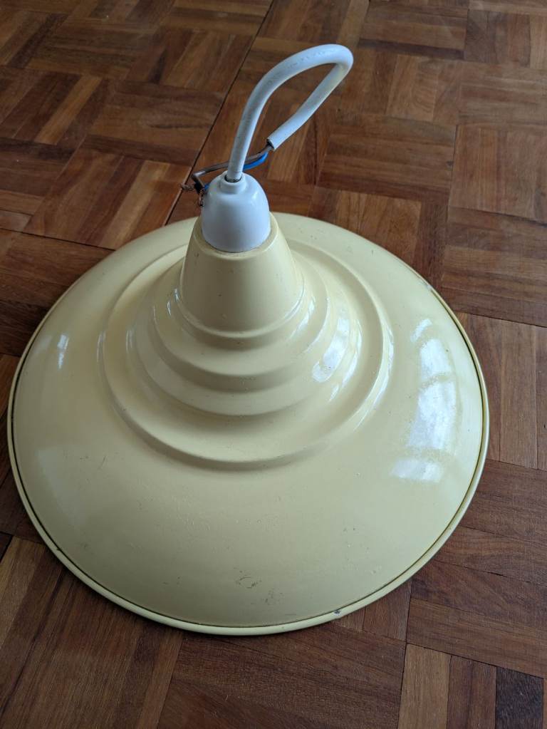 Industrial style metal lampshade 