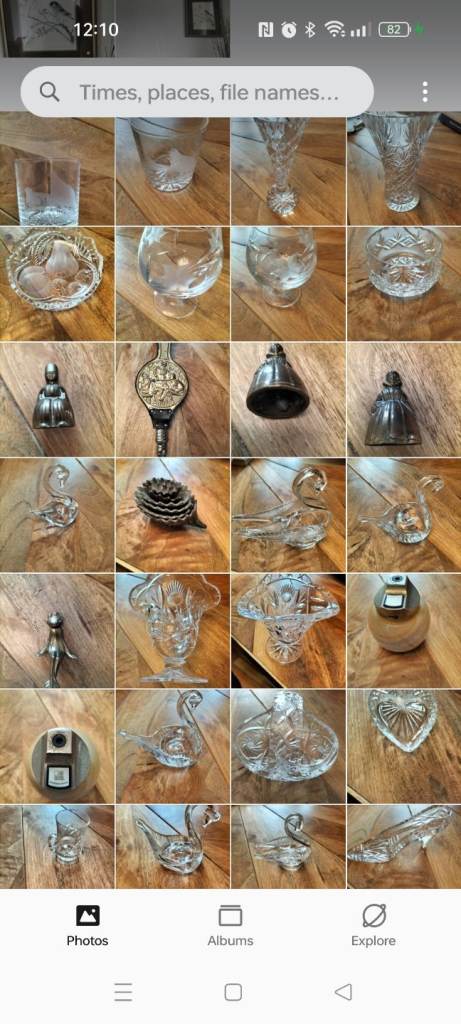 Lots of quality crystal, Edinburgh, bohemian etc,