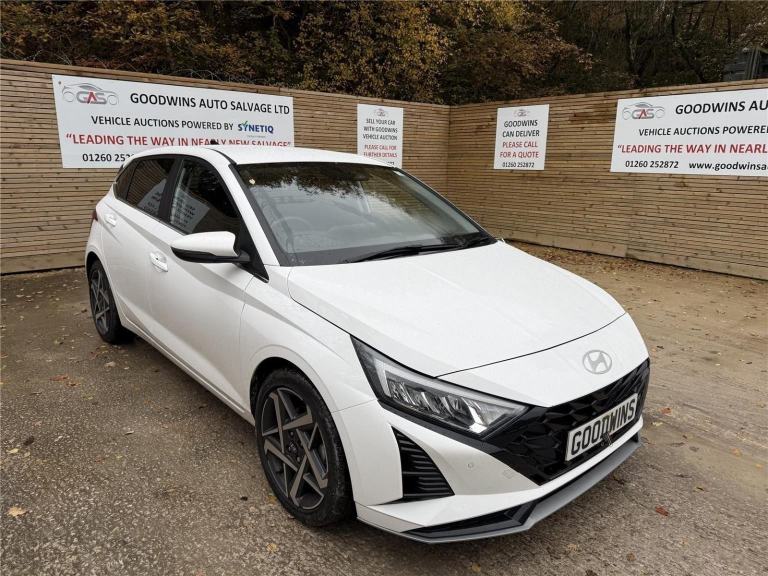 2025 HYUNDAI I20 PREMIUM 1.0T AUTO DAMAGED REPAIRABLE SALVAGE