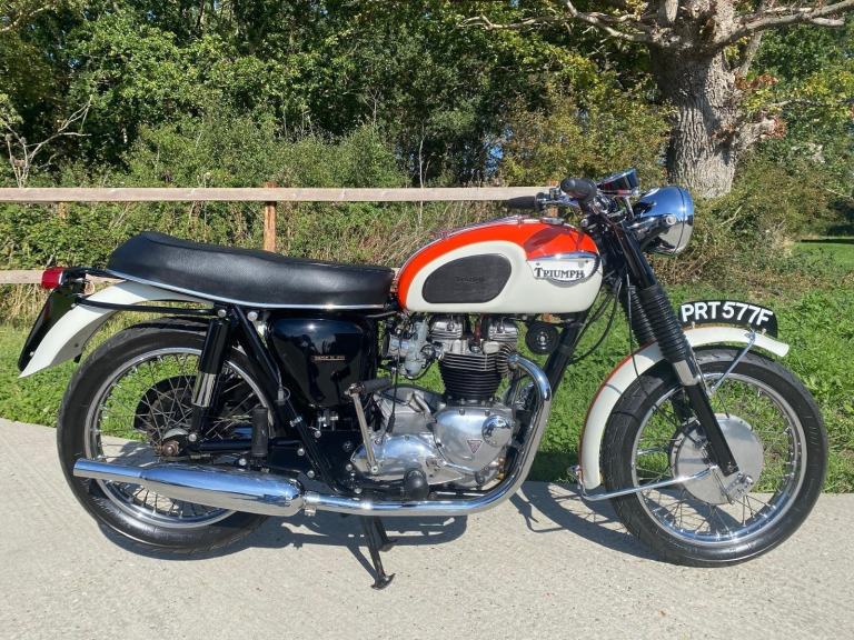 TRIUMPH T120 BONNEVILLE, 1967, MATCHING NUMBERS, LOVELY CLASSIC 650 TWIN