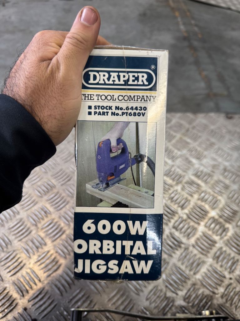 Brand new draper orbital jigsaw