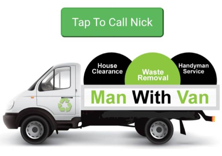 Man with van,=Handy Man =house office and ware house removal.Rubbish collector