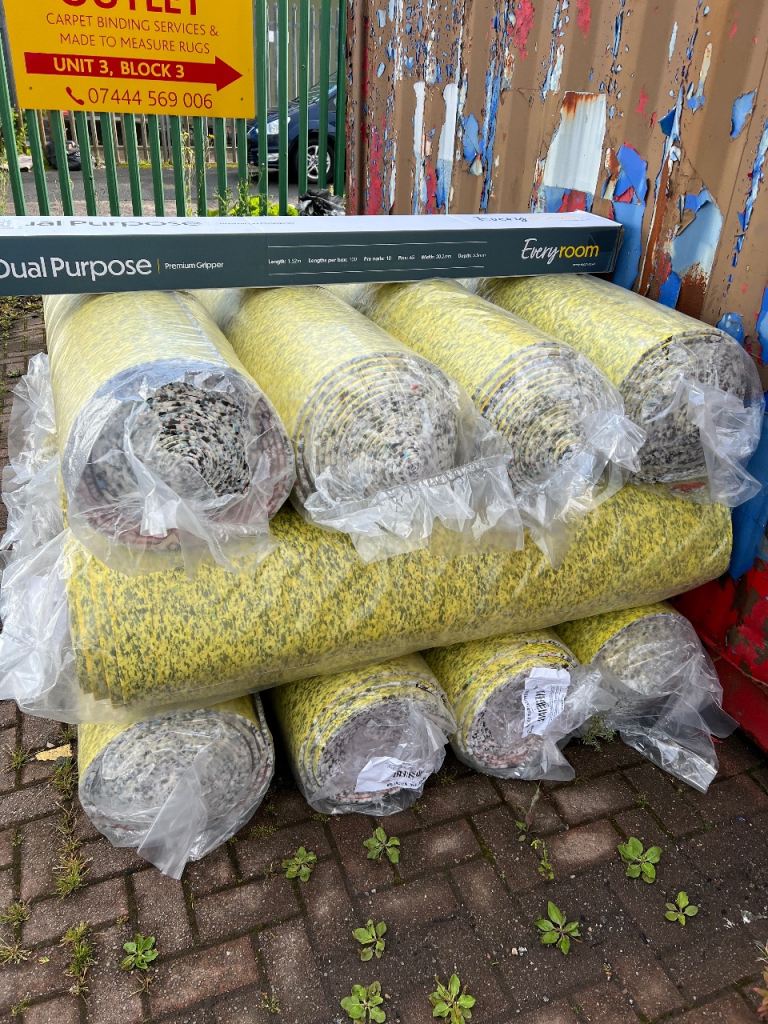 10 mm pu carpet underlay 15 sq m roll 