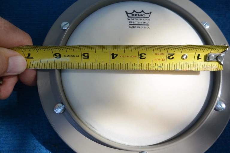Vintage Remo Weather King Tunable 8” Drum Practice Pad - mountable