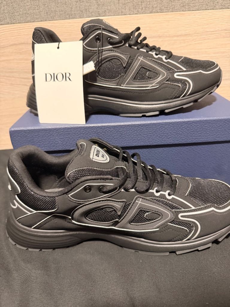 Dior B30 Black | Size 46 EU ~ 12 UK | New