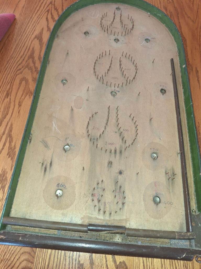 Vintage Bagatelle Board for restoration