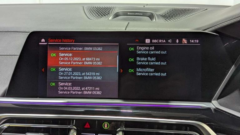  BMW X7 3.0 X7 xDrive 40i M Sport Auto 4WD 5dr Petrol Automatic