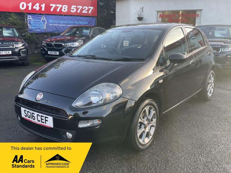 2016 Fiat Punto 1.2 Easy + Euro 6 5dr HATCHBACK Petrol Manual