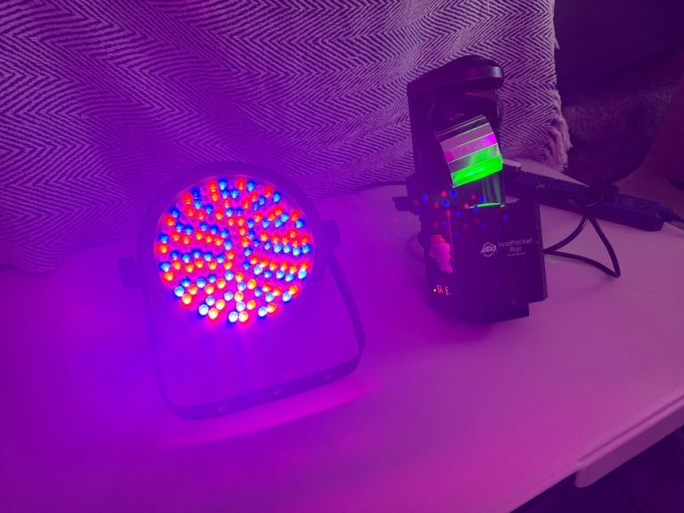 Inno pocket roll and chauvet slimpar