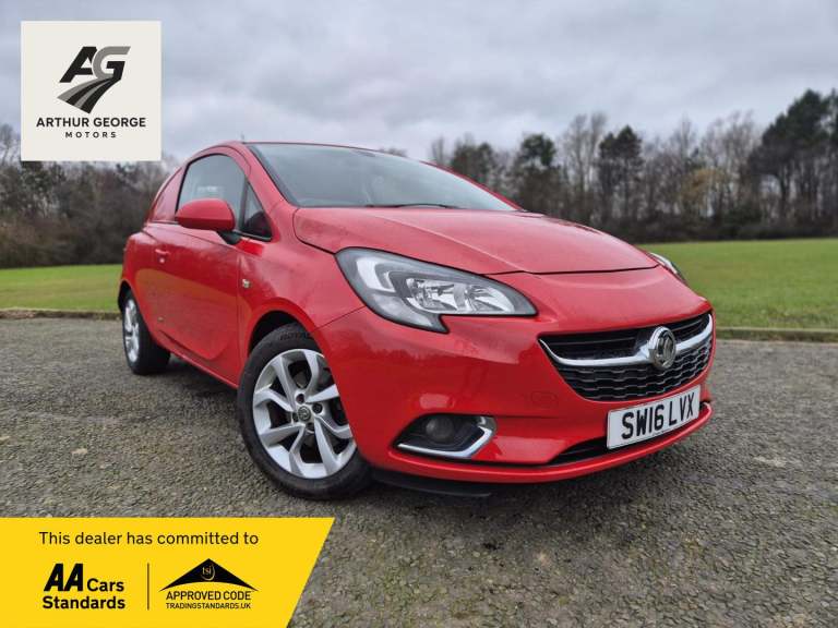 2016 Vauxhall Corsa 1.3 CDTi 16V 95ps Sportive Van [Start/Stop] CAR DERIVED VAN DIESEL Manual