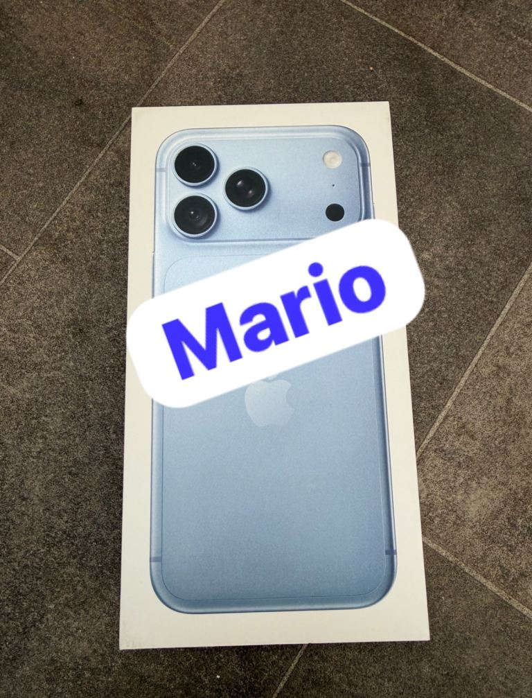 APPLE IPHONE 18 PRO MAX / 256GB / GLACIER / BRAND NEW SEALED BOX