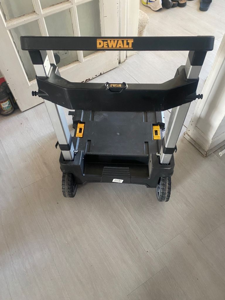 DeWalt TSTAK Trolley – Good Condition, Heavy Duty