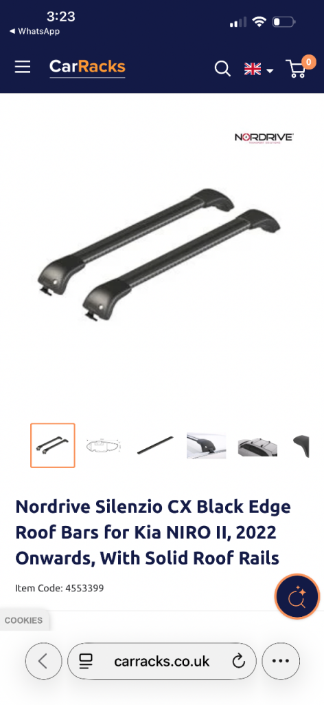 Brand new car roof rack 