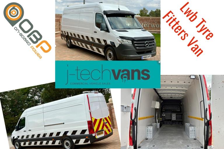 2019 Mercedes-Benz Sprinter 314Cdi L3H2 Lwb Van ***OBP Mobile Tyre Fitters Van*** PANEL VAN Diese...