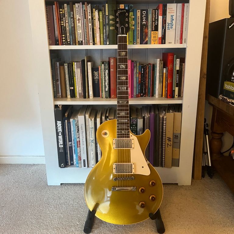 Gibson Custom R7 Les Paul Goldtop 8.4lbs with case candy