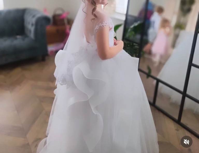Age 11 communion dress