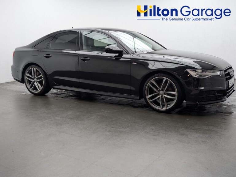 2018 Audi A6 Saloon 1.8 TFSI Black Edition Saloon 4dr Petrol S Tronic Euro 6 (s/s) (190 ps) HEA S...