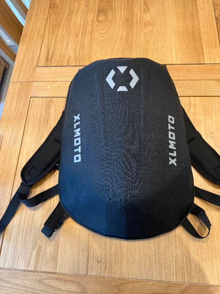 Motorcycle Rucksack.  Hardshell.  Only used once £10