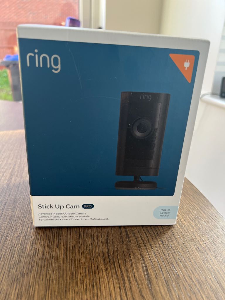 Ring Stick Up Cam PRO - Black