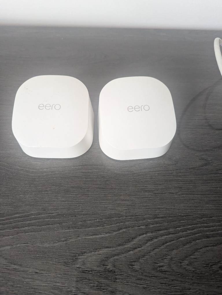 2 eero devices WiFi boosters 
