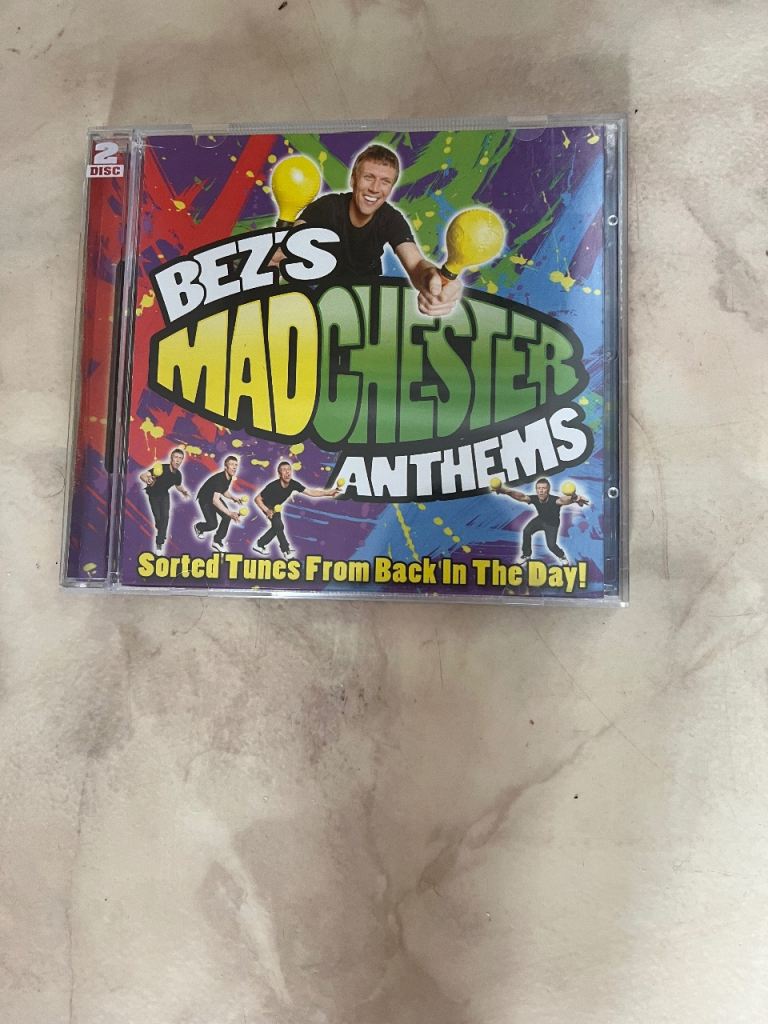 Bez's Madchester Anthems CD – Sorted Tunes from Back in the Day