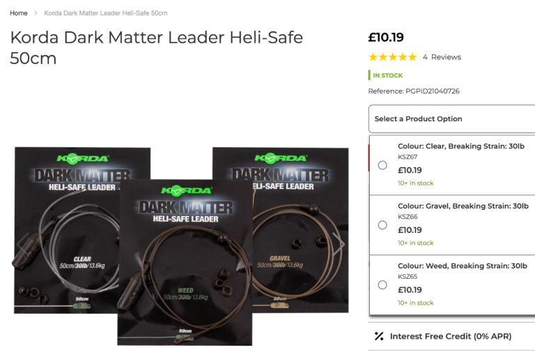 Tackle, fishing equipment, Korda, Fox, leaders/rigs clips unused, maze bundle, hooks, lures