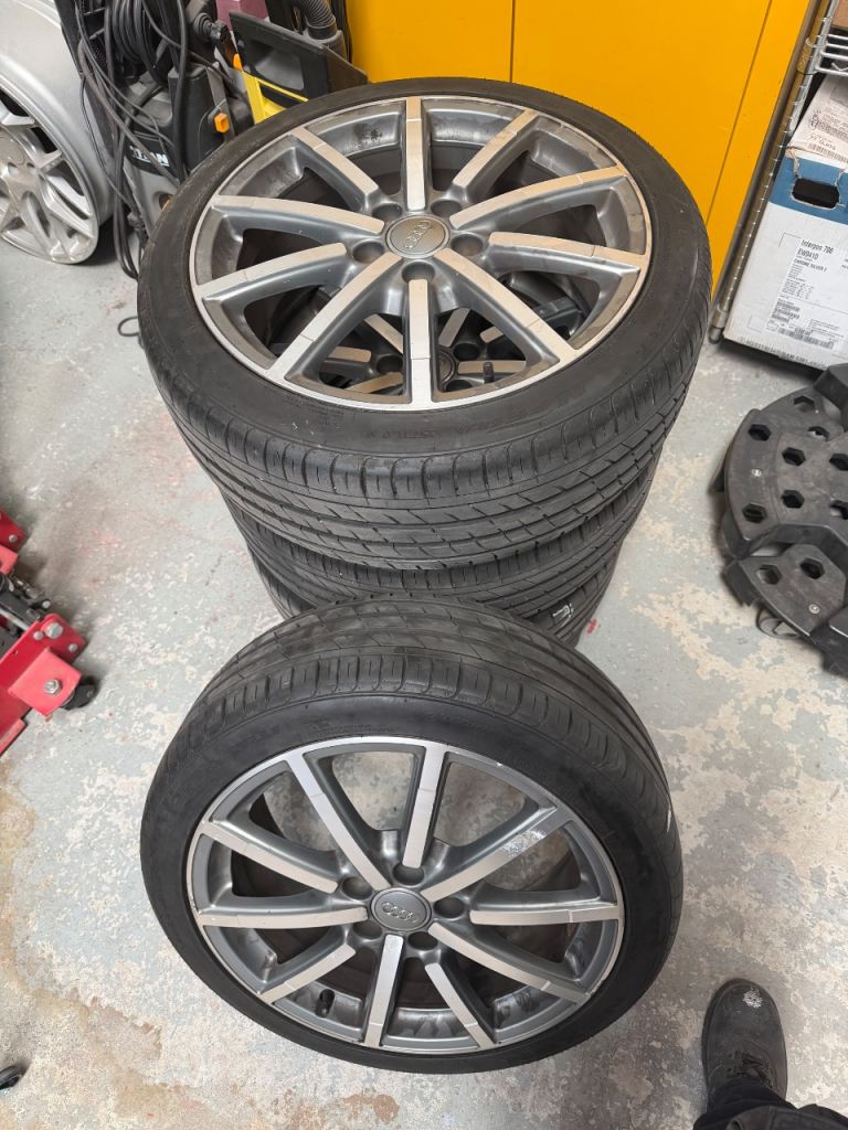 X4 18 inch alloys wheels and tyres for Audi A3/S3 2019