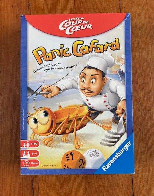 Ravensburger Panic Cafard Board Game – French Edition