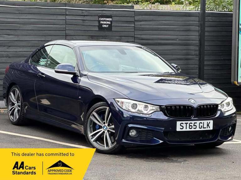 2015 BMW 4 Series 2.0 425d M Sport Auto Euro 6 (s/s) 2dr CONVERTIBLE Diesel Automatic