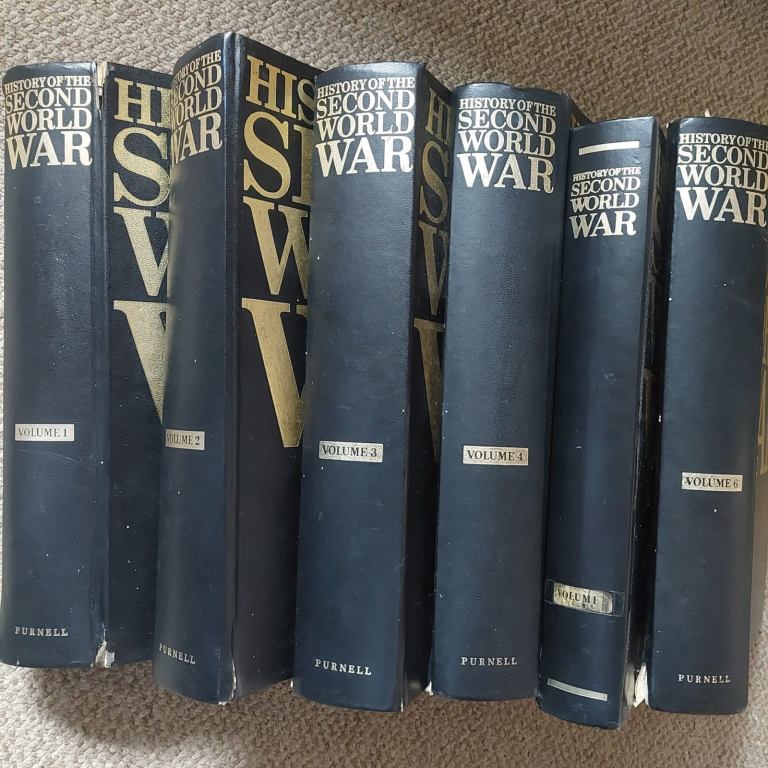 Purnell's History of the Second World War. Volume 1-6