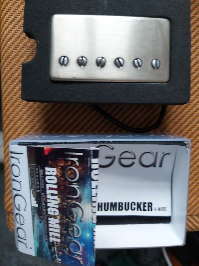 Irongear Rolling Mill Bridge Humbucker pickup 