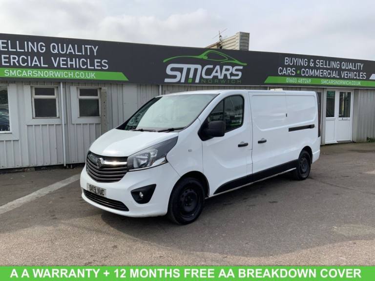2019 Vauxhall Vivaro 2900 1.6CDTI 120PS Sportive H1 Van PANEL VAN DIESEL Manual
