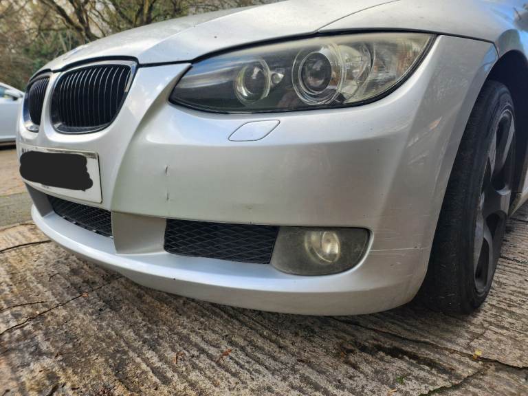 BMW E92 E93 Front Bumper Complete 354 Titan Silver