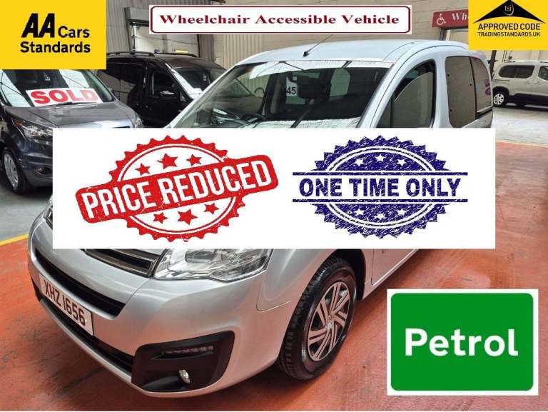 Citroen Berlingo WHEELCHAIR ACCESSIBLE 1.2 PureTech Feel 5dr Petrol