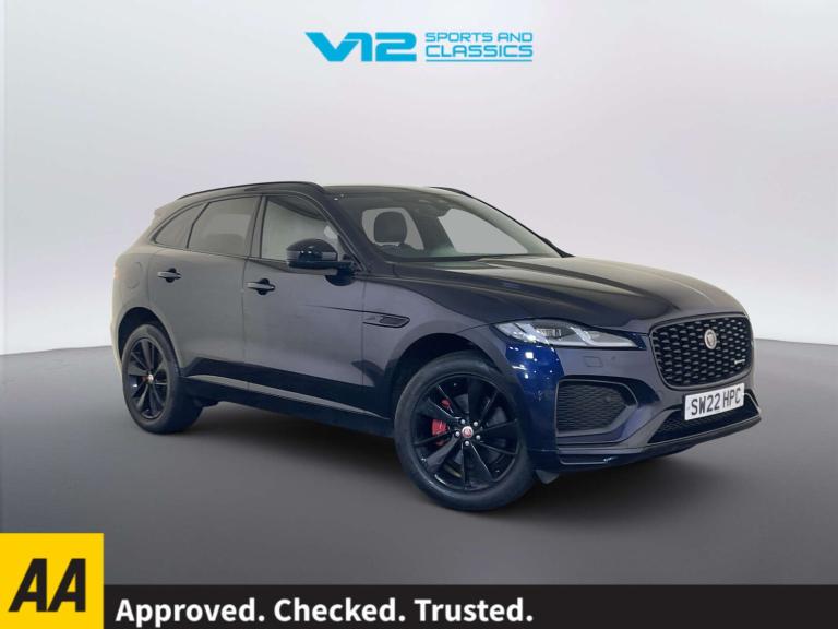 2022 Jaguar F-Pace 2.0 D200 MHEV R-Dynamic Black SUV 5dr Diesel Auto AWD Euro 6 (s/s) (204 ps) SU...