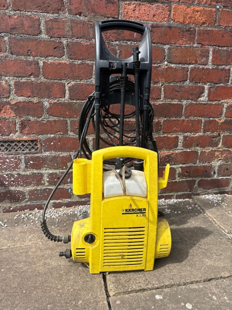 Karcher K2.15 Pressure Washer - Yellow, Fair Condition