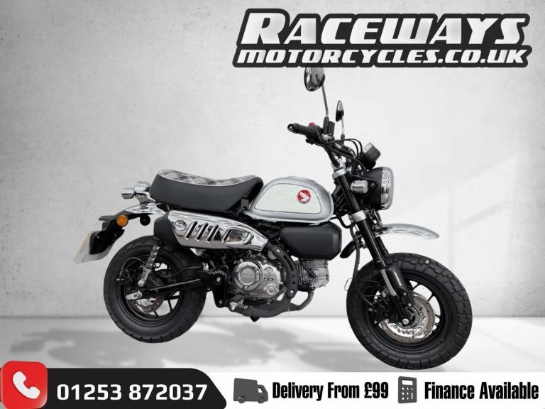 HONDA MONKEY [Phone number removed]REG ONLY 688 MILES BLACK USED MOORCYCLE 124CC