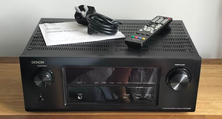 Denon AVR-X2000 7.1ch Integrated Network AV Receiver - FAULTY (Please read description)