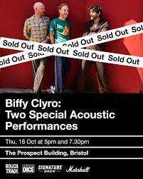 3X BIFFY CLYRO at Prospect, Bristol